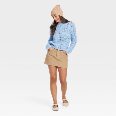 Pull pull femme col magasin bateau ajouré - fil universel