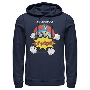 Men's Batman Be Good or Kaboom Pull Over Hoodie - 1 of 3