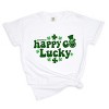 Simply Sage Market S.W.Smiley Happy Go Lucky Smiley Face Garment Dyed Tee - 2 of 4