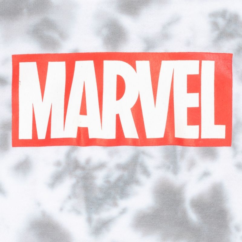 Marvel Comics Iconic Logo Fleece Pullover Hoodie Toddler to Big Kid , 3 of 7