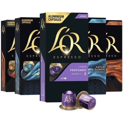 L'OR Mild Variety Pack Espresso Capsules - 50ct