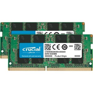 Crucial 32GB 2x16GB DDR4 3200MHz SODIMM 260-Pin Memory Kit