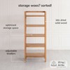 MH London Grayling 70" Solid Wood 5-Tier Etagere Bookcase - 4 of 4