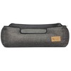 P.L.A.Y. Lounge Bed: Houndstooth - Black/Gray, Small, Luxury Pet Bed, Washable - 4 of 4