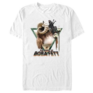 Men's Star Wars: The Book of Boba Fett Bantha Ride Boba T-Shirt - 1 of 4
