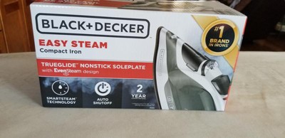 Black + Decker Easy Steam Compact Iron - Lime Green - Dutch Goat