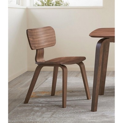 NicBex Modern Mid-Century Upholstered Dining Chairs Set of 2 with Curved Backrest,Sleek Design Kitchen Chairs,Living Room Chairs