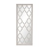 28"x59" Glister Rectangular Mirror with Distressed White Frame with Decorative Window Look, Vertical or Horizontal - 3 of 4