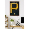 Trends International MLB Pittsburgh Pirates - Logo 25 Framed Wall Poster Prints - 2 of 4