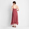 Women's Sleeveless Flutter Hem Maxi Dress - Future Collective - 2 of 3