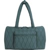 Max Studio 20 Inch Large Nylon Diamond Quilted Roll Duffle Bag - 2 of 4