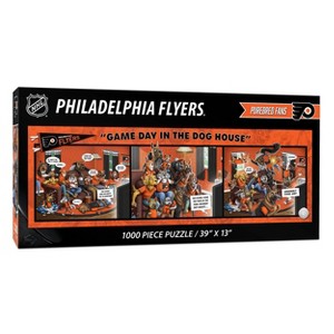 NHL Philadelphia Flyers Game Day in the Dog House Puzzle - 1000pc - 1 of 3