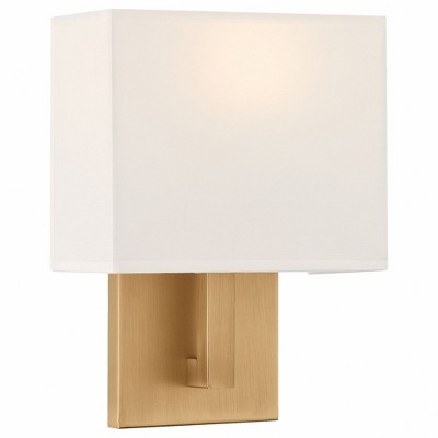 Access Lighting Mid Town 1 - Light Wall Light in  Antique Brushed Brass
