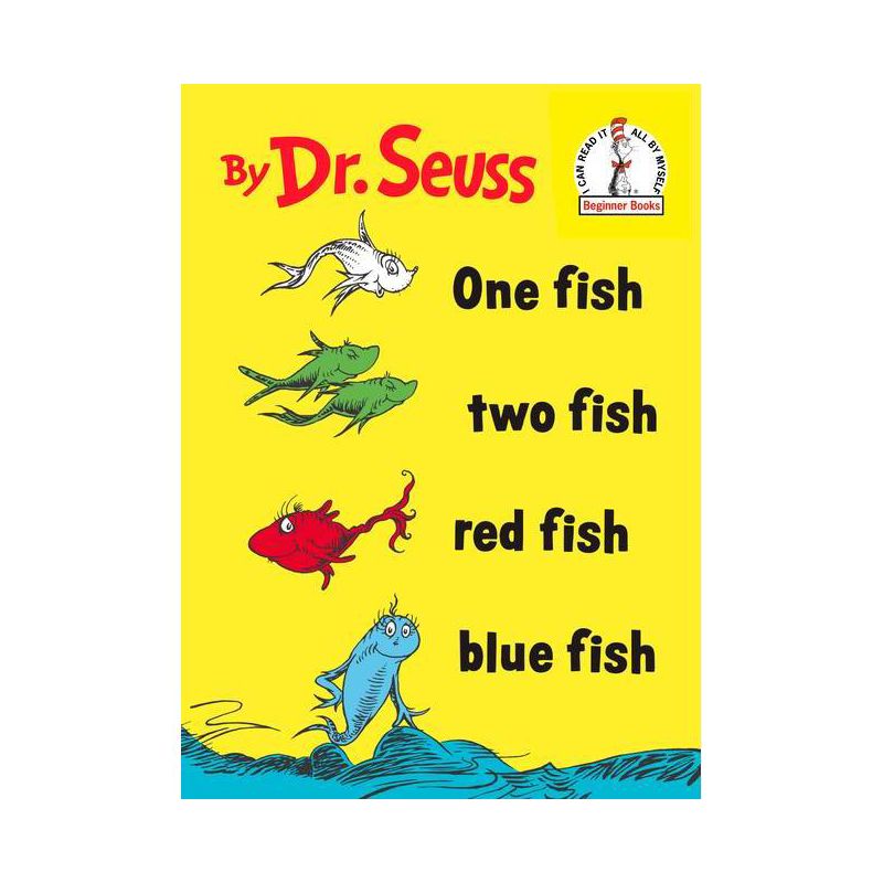 One Fish Two Fish Red Fish Blue Fish - Dr. Seuss - by DR SEUSS (Hardcover), 1 of 5