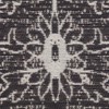 36"x48" La Cienega 1/2" Rug'D Chair Floor Mat Black/White - Anji Mountain: Abstract Design, Felt Backing, Indoor Use - 2 of 4