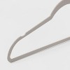 5pk Super Heavy Weight Hangers Gray - Room Essentials™ : Target