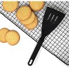 Norpro Heat Resistant Nylon Stir-Fry Spatula with Non-Skid Handle, Black - 4 of 4