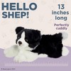 Bearington Shep Plush Border Collie Suffed Animal Puppy Dog, 13 Inch - 2 of 4