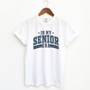 Simply Sage Market Women's In My Senior Era Short Sleeve Garment Dyed Tee - 1 of 2