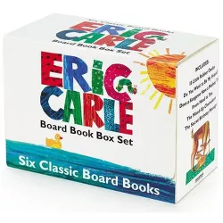 Eric Carle Six Classic Board Books Box Set - (Paperback)