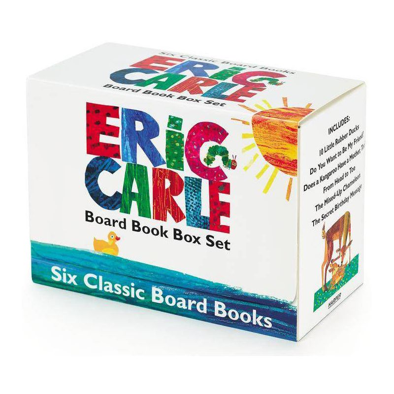 Eric Carle Six Classic Board Books Box Set - (Paperback), 1 of 2