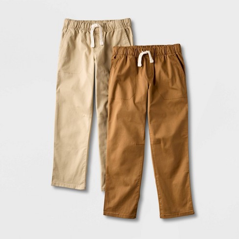 Pull on khaki on sale pants