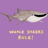 Girl's Design By Humans Whale Sharks Rule! By SophieCorrigan T-Shirt - 2 of 3
