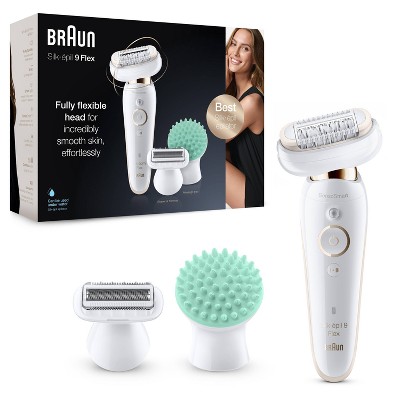 Braun Epilator Silk-épil 9 9-030 with Flexible Head, Facial Hair Removal