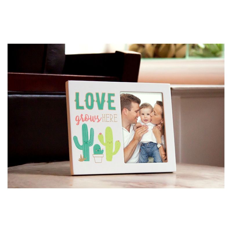 Pearhead Cactus Picture Frame 3.5&#34;x5&#34; - Love Grows Here, 2 of 5