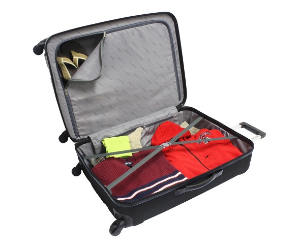 Traveler's Choice Rome 25" Suitcase - Black