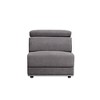 Acme Furniture Alwin Accent Chair Dark Gray Fabric - 2 of 4