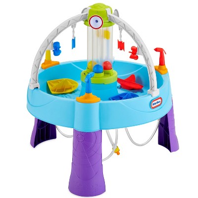 Little Tikes Fun Zone Battle Splash Water Table Multiplayer Game, Blue