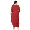 L I V D Women's Evelyn Bubble Hem Pocket Dress - 3 of 3