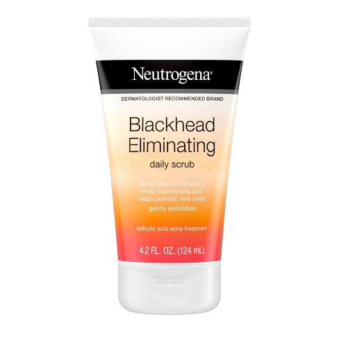 neutrogena blackhead eliminating salicylic blackheads exfoliating 2oz visibly mascarillas eliminarlos sanwarna