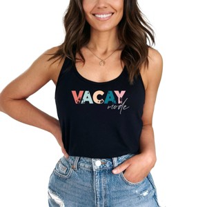 Simply Sage Market Vacay Mode Colorful Racerback Tank - 1 of 3