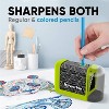 PowerMe Electric Pencil Sharpener - Battery Powered For Colored Pencils, Ideal For No. 2 - 2 of 4