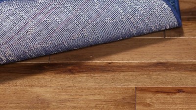 Ivory and Light Grey 4' x 6' Hand-knotted Synthetic Area Rug