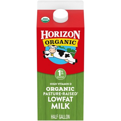 Horizon Organic 1% Lowfat High Vitamin D Milk - 0.5gal