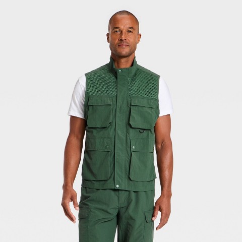 Мужские жилеты Goodfellow & Co Men's Utility Vest - Goodfellow & Co™ Green L