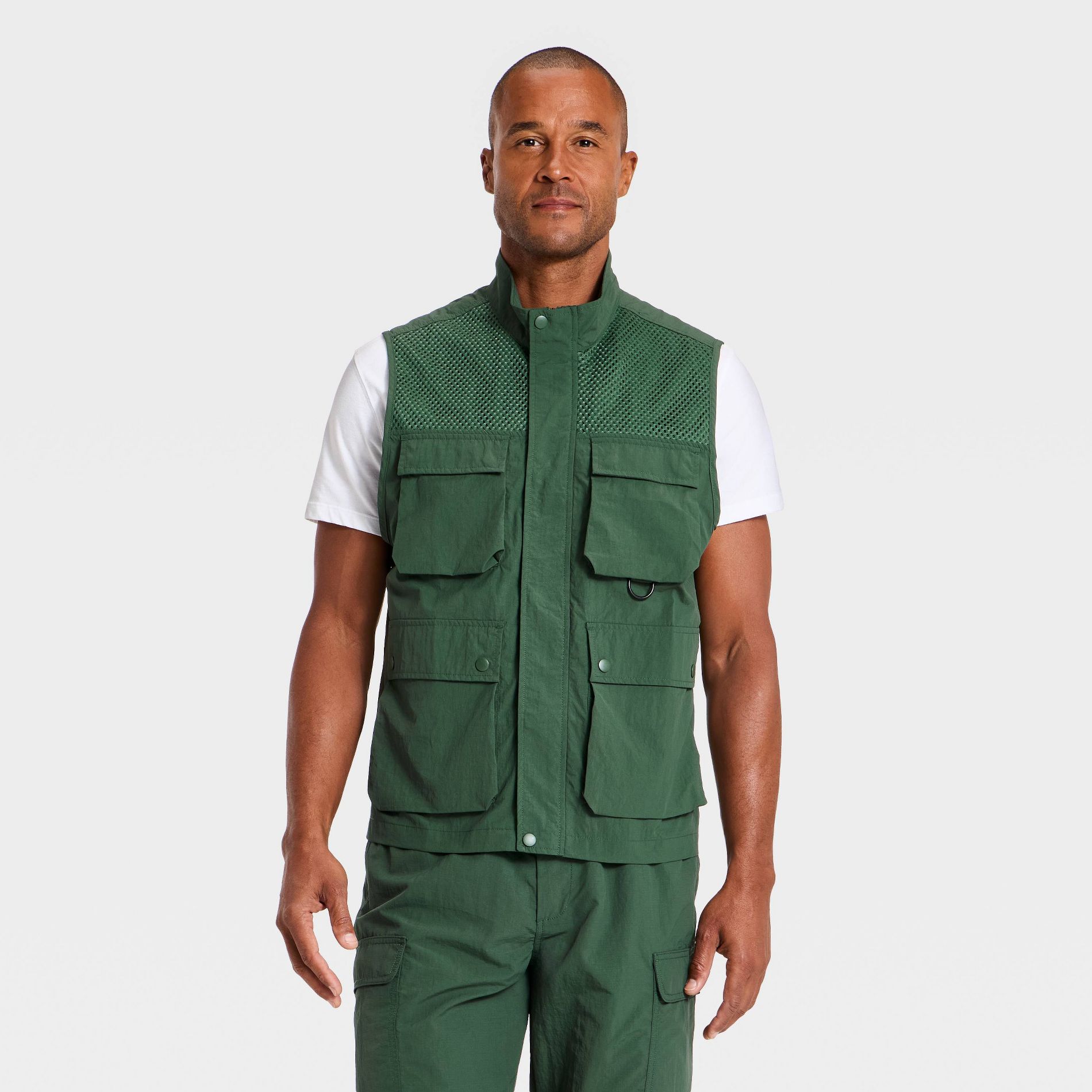 Men's Utility Vest - Goodfellow & Co™ Green