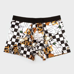 Men's Special Thanks Halloween Trick or Treat Cowboy Ghost Boxer Briefs - 1 of 3