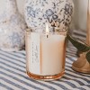 Sweet Water Decor Coastal Lemon Tinted Glass Jar Candle - 12oz - 3 of 3