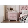 KTMBDW Nightstand, Mid Century Modern Side Table Bedroom with 2 Drawers, Small End Bedside Table for Living Room, Office Small Spaces - 4 of 4