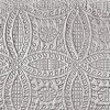 Collections Etc Bridget Textured Ring Design Oversized Scalloped Edge Bedspread - 3 of 3