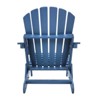 FATMOON Oversize Wooden Outdoor Folding Adirondack Chair with Pre-Assembled BackRest & SeatBoard, Wood Patio Chair for Garden Backyard - 4 of 4