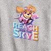 Boys' - Paw Patrol - Reach For The Skye Lightning Graphic Long Sleeve Fleece Sweatshirt - 2 of 4