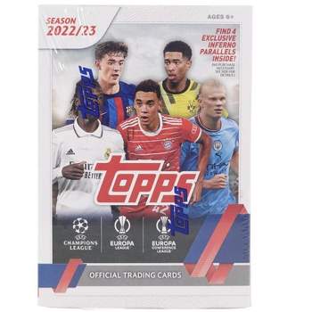 2022-23 Topps UEFA Club Competitions Soccer Blaster Box (7 packs per box)