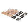 Hybition Wall Shelves for Bedroom Decor, Floating Shelves for Wall Storage, Rustic Wood Shelf for Bathroom,Kitchen,Living Room,Light Brown - 2 of 4