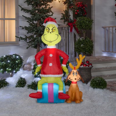 Grinch 7 Foot Inflatable Xmas Brand New 
