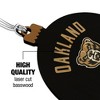 Oakland Golden Grizzlies Wood Christmas Tree Holiday Ornament - 3 of 4